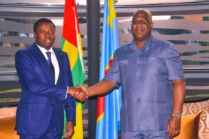 Le président Togolais, Faure Gnassingbé et le président congolais, Felix Tshisekedi