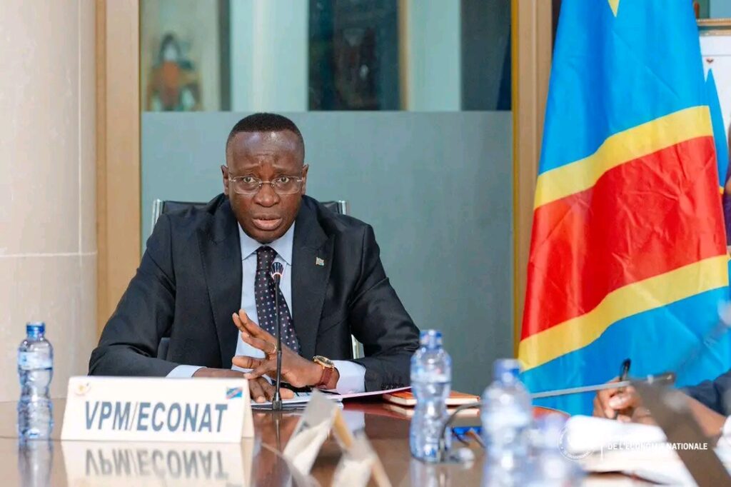 ministre de l’Économie, Daniel Mukoko Samba