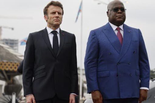 Emmanuel Macron et Félix Tshisekedi